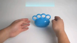 Hand Grip TPR Ball Strength FingerHand Muscle Exercisers for Strength Rehabilitation Squeeze Ball