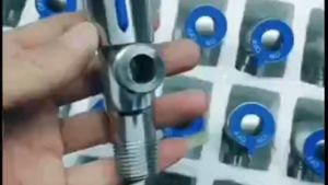 Best 304 stainless 3 way angle valve 1/2X1/2 #308