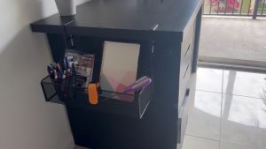 Under Desk Organizer Desk Storage Desktop Office Storage Organizer Hanging Basket Storage Rack Table Hanging Rack