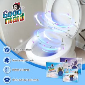 GOODMAID TOILET BLUE (Toilet Cleaner) 6 blocks x 50g