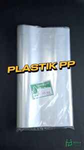Plastik PP 28x45 Tebal 06 cap Bening Kantong Plastik Snack Keripik Tebal Transparan