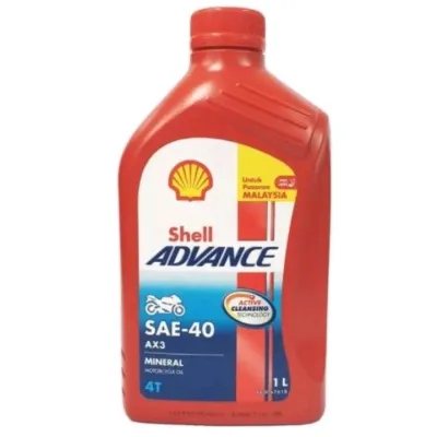 4T Shell ADVANCE SAE40 1LITER