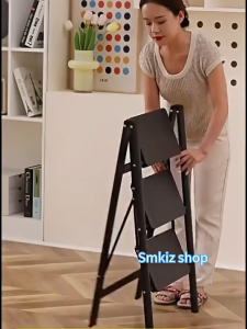Tangga 3/4/5/6 Step Tangga Lipat Multifungsi Lipat Tangga Besi Household Ladder Tangga Rumah 4 Step Tangga minimalis Rumah