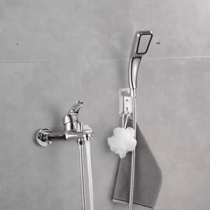 Hàng hót Giá siêu rẻ Bộ sen tắm và vòi chậu lavabo nóng lạnh đồng mạ NIKEN 6 lớp chống han gỉ KENISI-SV515PK