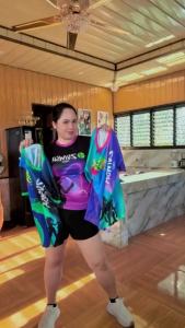 2026 Zumba Clothing Womens T-Shirt Breathable Quick-Drying Short-Sleeved Shirt Tie-Dye Graphic T-Shirt Full Sublimation