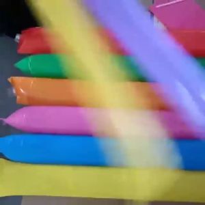 TAIYO Balon Tepuk Supporter Set 2pcs Pemandu Sorak Warna Polos Bahan Tebal