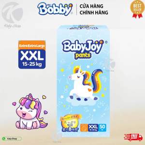 Tã Quần Bobby Baby Joy Siêu Thấm Chính Hãng Size M/L/XL/XXL 50 Miếng