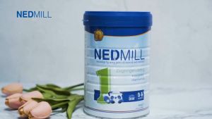[800g] Sữa bột công thức dành cho trẻ 6 đến 12 tháng Nedmill 2 Hà Lan giúp tăng cân tăng đề kháng phát triển trí não