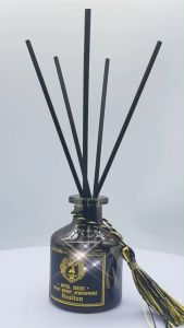 Elegant Amber & Musk Scented Essential Oil Diffuser 50ml - Home Fragrance for Car Bedroom Bathroom Wedding Gift