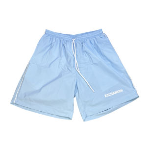 ชุดดำน้ำแขนยาวพิมพ์ลาย ZACHARIAH แห้งเร็ว ป้องกันแสงแดด ชุดว่ายน้ำแยกส่วน คอตั้ง สำหรับผู้ชายและผู้หญิง