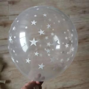 Thickened Transparent Star Balloon 12 inches