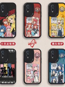 เคสโทรศัพท์ซิลิโคนแบบเต็มตัวสำหรับ Vivo Y76s Y73t Y36 Y78 Y37 น่ารัก ลายการ์ตูนอนิเมะสำหรับสาวๆ ป้องกัน เปลือกหอย นุ่ม ซิลิโคน Y200 GT Y300PRO