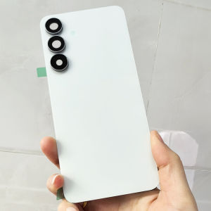 Back Glass For Samsung Galaxy S25 FE S25FE SM-S731B Battery Cover Rear Door Housing Case Replacement Parts With Camera Lens