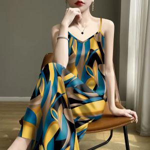 Váy Vest Không Tay Dài Vừa Vặn Che Bụng Mùa Hè Mới Về Cho Mẹ Váy Vest Không Dây Dài Vừa Phải Thời Trang Công Sở Đơn Giản