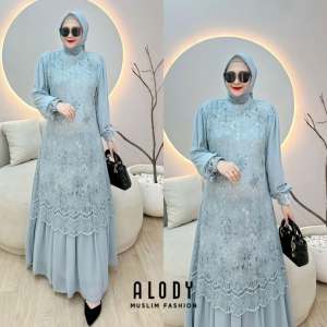 GAMIS TERBARU SYARI SYARI TRENDI BRANDED PRODUK PREMIUM FASHION MODERN MEWAH ELEGAN BAJU DRESS ETNIK MUSLIM UTAMI DRESS