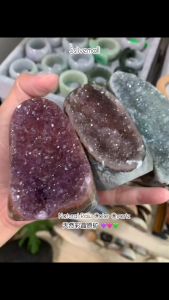 semulajadi dari earth ✨ Colors Gifted by the Earth ✨   Natural Color amethyst Minerals✨ 大地给予的色彩 ｜ 天然彩晶原矿 ✨