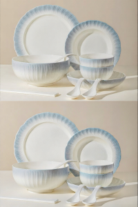 JINGDITAOCI | Aesthetic Underglaze Tableware Set