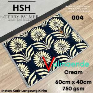 Keset Kamar Mandi Handuk HSH by Terry Palmer 60cm x 40cm 100% Cotton Keset Dapur Keset Motif 004