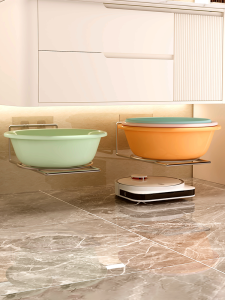 MINGZHIYIFAN | Bathroom Basin Storage Rack Space-saving Mounting