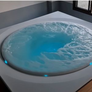 The Cocoon อ่างอาบน้ำ สปาอะคริลิคทรงกลม อ่างน้ำสปาแบบตั้งพื้น ใช้ได้ทั้งในบ้านและกลางแจ้ง อ่างอาบน้ำผู้ใหญ่ By Swiss Thai water solution Co. Ltd.