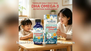 Nordic Naturals Kids DHA Extra Fish Oil LiquidFor Ages 1-6 Cognitive Immune Daily Nutritional SupportBerry Flavor