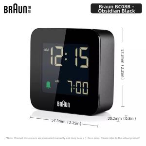 Braun | Intelligent Strong Wake Up Clock for Students