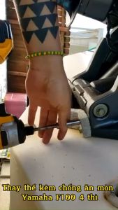 [KẼM CHỐNG ĂN MÒN ANODE VỊ TRÍ DƯỚI BỆ MÁY CANO F100 MÁY CANO 4 THÌ][Anode chống ăn mòn]Cho Động Cơ Yamaha 4 thì  F100HP Outboard BOAT STORE