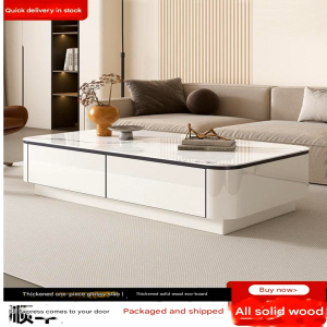 Solid Wood Rock Slab Coffee Table Modern Luxury Design HDB Condo Landed Custom All Sizes Professional Delivery