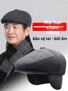 DIFANYA | Elder Winter Warmth Protection Ears Cotton Cap
