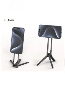 1 ชิ้น 360 ° ขาตั้งกล้องแบบหมุนได้สำหรับ MagSafe ขาตั้งโทรศัพท์แม่เหล็กแบบปรับได้สำหรับโทรศัพท์มือถือแบบพับได้ เหมาะสำหรับการถ่ายวิดีโอบล็อก ใช้ในยิม การเดินทาง