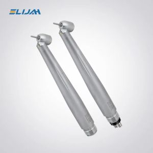Dental 45 Degree Handpiece with LED Ceramic Bearing Push Button B2/M4 Handpiece for Polishing & Posterior Tooth Preparation