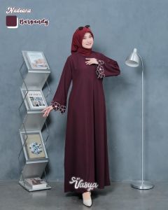 VASYA FASHION GAMIS ABAYA NADEANA SABRINA PREMIUM / PAKAIAN WANITA MUSLIMAH