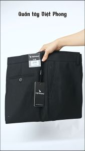 Quần tây Đen Việt Phong - 1001