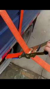 Dây Tăng Đơ Chằng Hàng Bản 25mm Có móc J 800kg Dài 3 đến 5m Bền Chắc-HAUSE