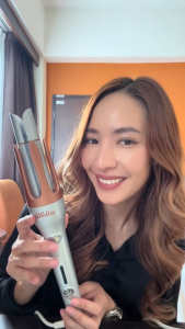 UKLISS Automatic Hair Curler Salon Style Voluminous Curls Ceramic Coating Roller Curly Hair Iron Auto Curling Iron 自動卷發棒