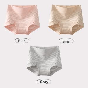 Anyoumian | Plus Size High Waist Cotton Underwear Anti-Bacterial Long Crotch Briefs