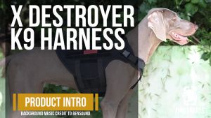 OneTigris เสื้อรัดอกสุนัขขนาดใหญ่ X Destroyer K9 Harness ชุดฝึกสุนัข ชุดสุนัขทหาร สายรัดอกสุนัขปรับได้ สายจูงสัตว์เลี้ยง