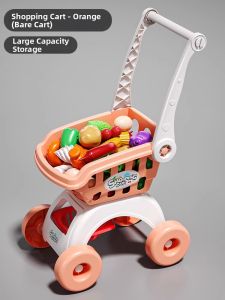 Hui Cheng Toys | Mini Supermarket Trolley Toys For Preschool Girls