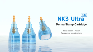 Derma Stamp Cartridge 45/64/120Pin Large Coverage High-Density Micro-Channel Array Professional Skincare Microneedling Cartridge for F20 Auto Derma System