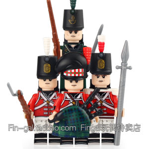 Đồ Chơi Khối Xây Dựng Quân Sự Napoleon War Line Infantry Cavalry Camp Long Military Toy Compatible with Domestic Brands