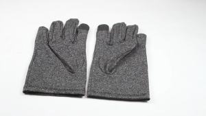 1 Pair Full Finger Arthritis Compression Gloves for Women MenHand Gloves Support and Warmth for HandsFinger JointRelieve Pain