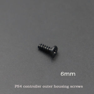 4.5mm Silver /6mm Black Screws Set For PS4 Controller JDM‑001 011 030 040 055 Handle Housing & Internal Repair Screw Kit