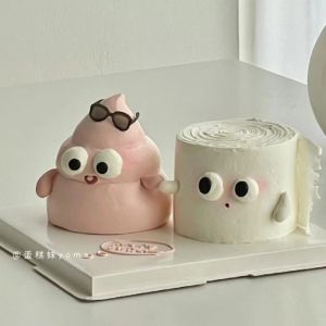 Đồ Trang Trí Bánh Sinh Nhật Mini Dễ Thương Sáng Tạo Hình Bùn Đất Sét Đồ Trang Trí Sinh Nhật Độc Đáo Đồ Trang Trí Lễ Hội