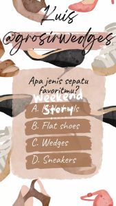 Miss Wedges: Sendal Wedges Cantik & Wedges Santai Wanita