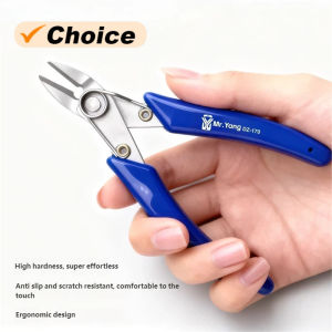 Mr.Yang DZ-170 Diagonal Cutting Pliers Flush Cutter for Mobile Phone High Hardness Electronic Oblique Mouth Pliers