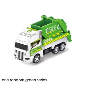 1 Chiếc Xe Tải Rác Mini Kéo Lùi Quán Tính Đồ Chơi Xe Kỹ Thuật Mô Hình Nhựa Quà Tặng Trẻ Em - Mô Hình Xe Tải Ngẫu Nhiên Dành Cho Trẻ Từ 14 Tuổi Trở Lên
