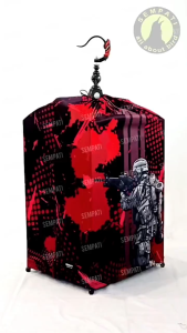 SEMPATI GROSIR Krodong Sangkar Kotak Fullprint Super Premium Double Layer Sempati Isi 5 Pcs Motif Tentara Kerodong Krodong Sangkar Kandang Burung Kacer Cucak Kenari Cover Penutup Sangkar Kotak Mode Jemur