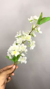 Home Decoration Artificial Bunga Persik Tangkai Panjang – AF73