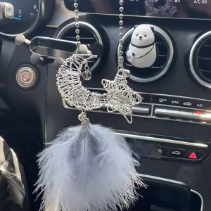 Star Moon Dream Catcher Car Hanging Pendant