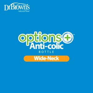 Dr Browns Options+ Anti-Colic Wide Neck PP Bottle